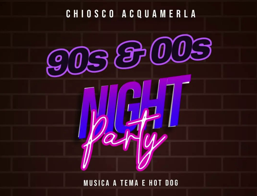 90's & 00's night party