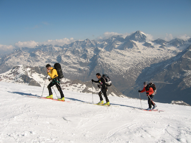 Scialpinismo con guida alpina