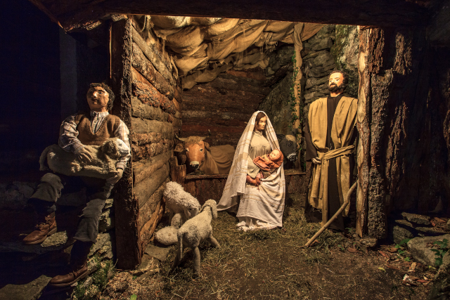 Presepe di Villa