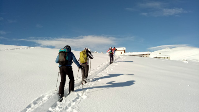 Uscita scialpinismo con guida